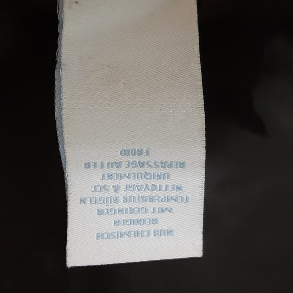 Bowden Wool Blend Skirt 6P with Black Waist Band. Back Slit. Fully Lined - Picture 11 of 11